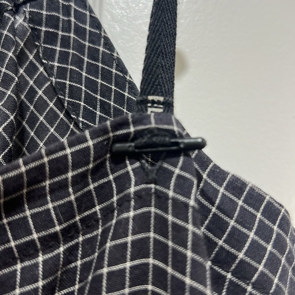 Vintage 90s Y2K Diesel graph grid style dress with floral detailing super rare - Picture 10 of 16